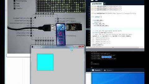 ESP01 Webserver AT commands 와 processing 3을 연동하기