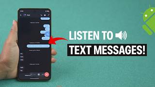 How To Set Text To Speech Read Aloud For Text Messages On Android?