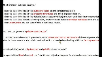 Private Constructor in Java When to Use