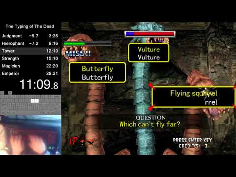 The Typing of the Dead speedrun: Arcade Mode 28:09