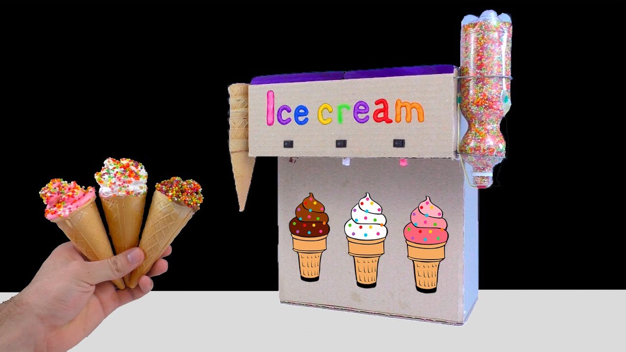 How To Make Ice Cream Machine at Home 