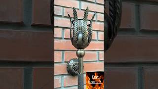 Gothic Wall Light – Medieval Home Decor Inspiration | Handcrafted Electric Sconce #WallLight