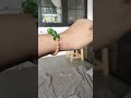 Green and brown, a sweet combination, right? #craft #diyaccessories #handmadebracelet #seedbead #diy