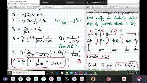 Working of RC phase shift oscillator using Opamp