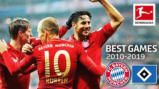 FC Bayern München vs. Hamburger SV  9-2 | The Best Games of the Decade 2010-2019