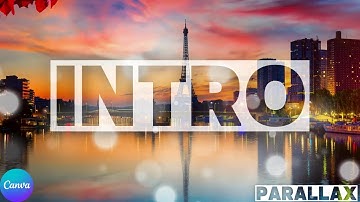 How to Make a Parallax Intro with Canva" (EASY)