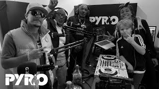DJ Archie (The World’s Youngest DJ) With The Ragga Twins & Starz & Deeza - PyroRadio