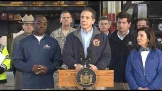 Governor Cuomo Delivers Storm and Flood Preparation Update