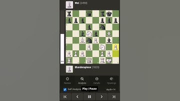 how to beat Wei (chess bot 2450 elo by accident)