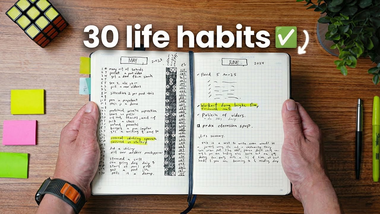 30 Habits That (Quietly) Changed My Life Forever - YouTube
