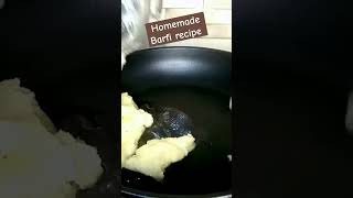 Homemade Barfi recipe