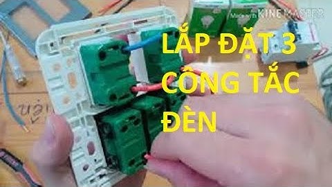 Cách đấu 3 công tắc và 2 ổ cắm điện Panasonic | Đại lý thiết bị điện Panasonic | Đèn Led MPE TV