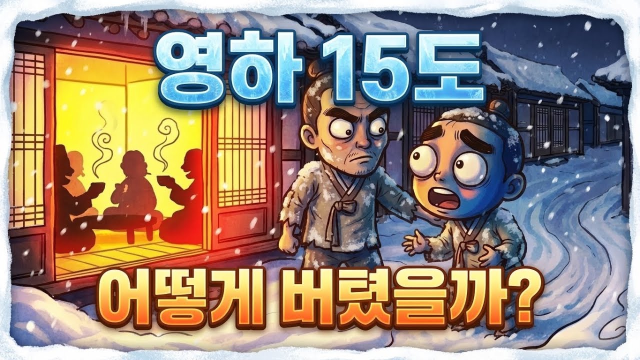 영하 15도, 보일러도 패딩도 없던 시대, 조선 사람들은 어떻게 겨울을 버텼을까
