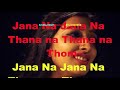 THILLANA 20 Dhanashree feat Sharanya Srinivas Karaoke With Lyrics Mp3 Song