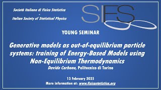 Energy-Based Models using Non-Equilibrium Thermodynamics - Davide Carbone - Young Seminars SIFS