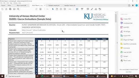 EvaluationKIT:   Instructor Results
