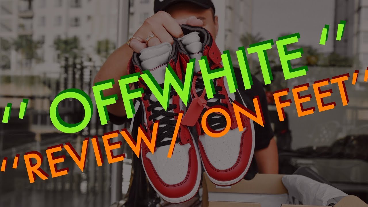 Review Và On Feet Đôi Jordan 1 Offwhite/ Vans Offwhite Custom