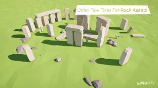 Unity Asset Store Pack - Low Poly Rocks Pack (Download link in description)