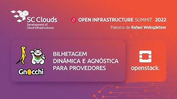 Módulo de Rating e Billing para Openstack, utilizando Cloudkitty, Ceilometer e Gnocchi