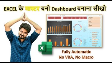 Automatic Dashboard in Excel | Dynamic | Rohit Narang