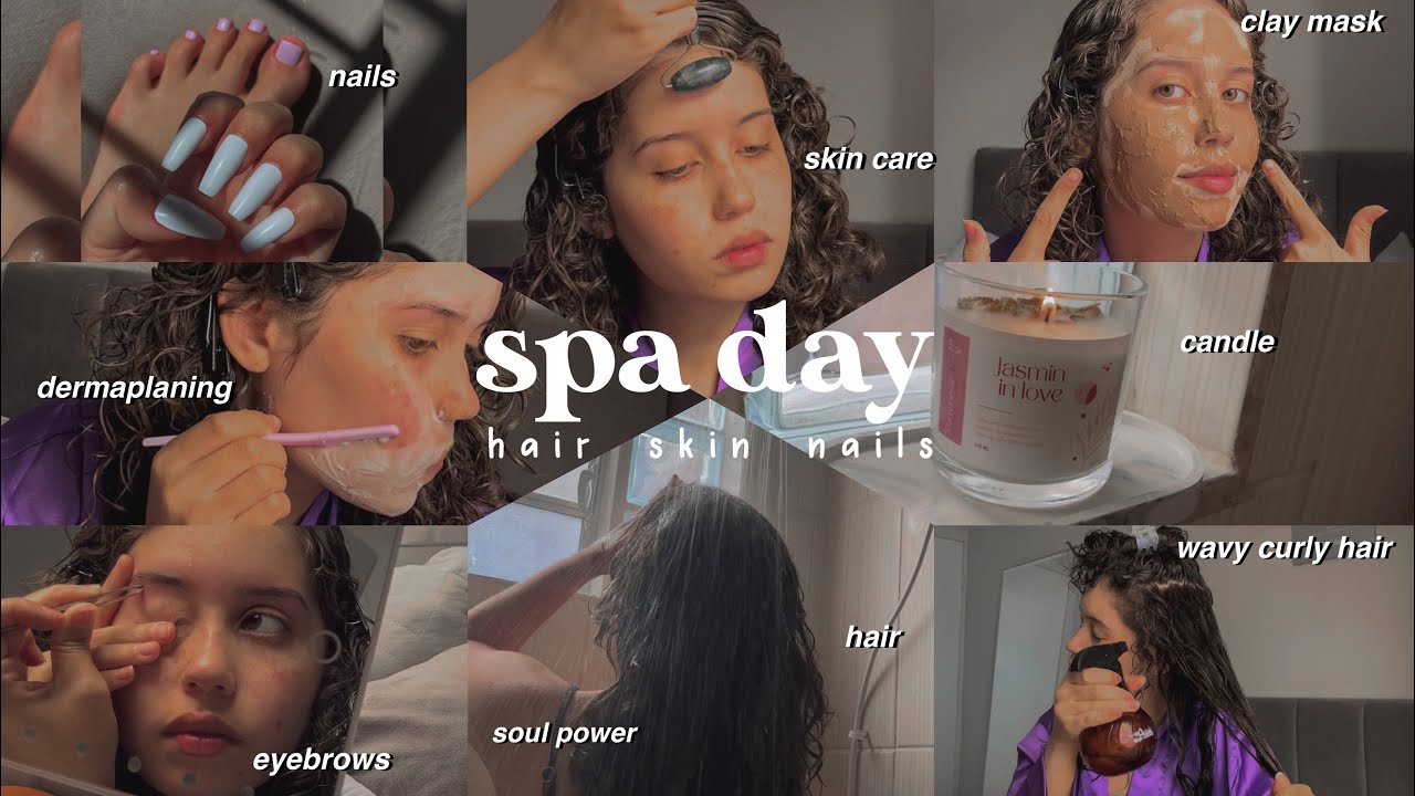 spa day: pós covid, cabelo, skin care, unhas✅🤍
