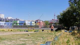 Stone throwing 19 kg/ камень 19 кг