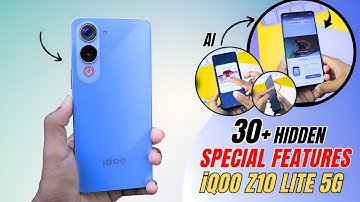 iQOO Z10 Lite 5G Tips & Tricks 🔥 Top 30+ Hidden Features You Must Try!