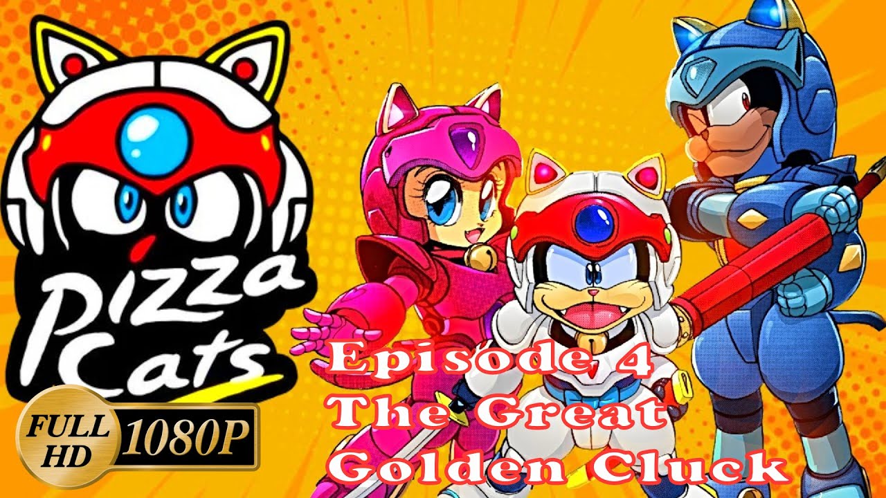 HD] Samurai Pizza Cats - Ep. 04: The Great Golden Cluck [1080p