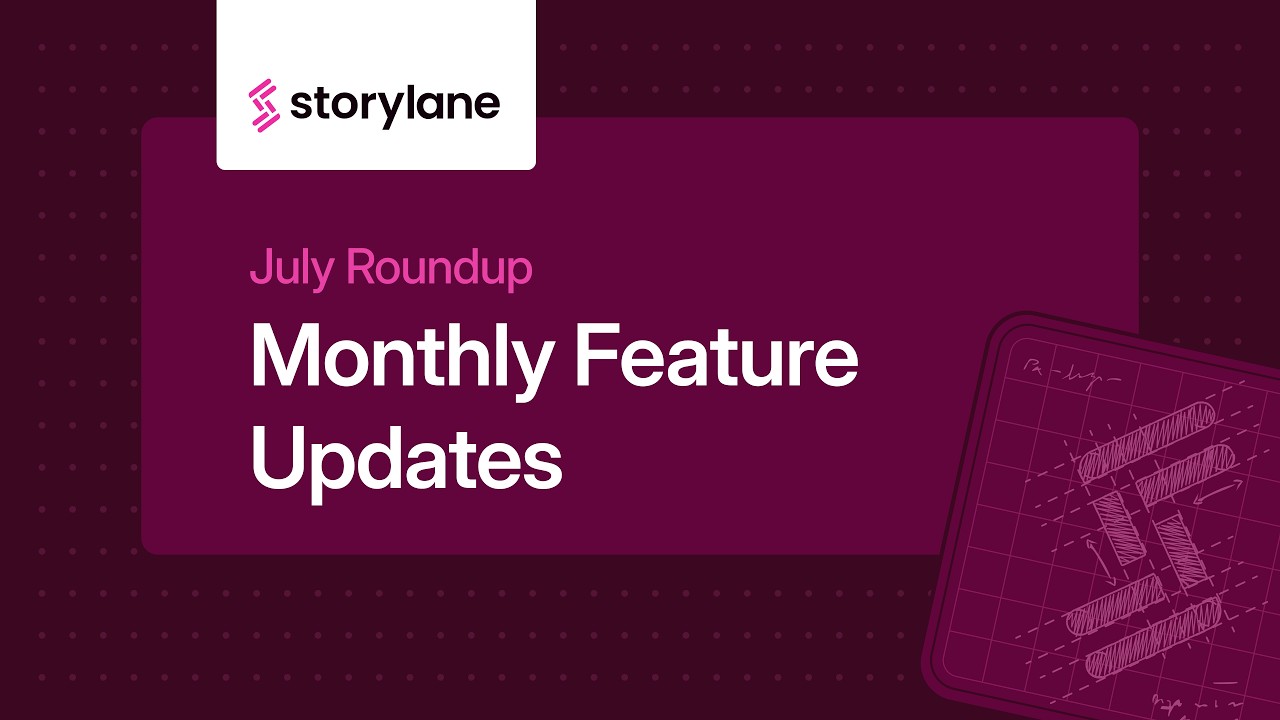 July 2026 Feature Updates | Storylane | AI HTML editing, Media to demo, Duplicate and personalize
