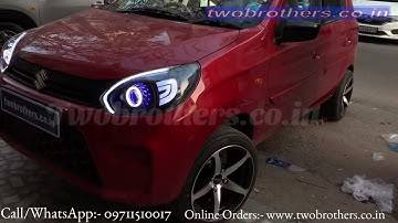 New Alto 800 Projector Headlights with tail lights if you want then call on 9711510017, 9811690017
