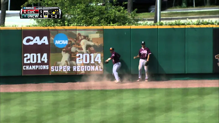 #CAAChamps Baseball Game 10 -- UNCW's Corey Dick T...