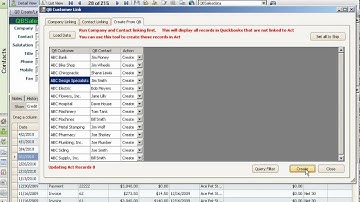 QBSalesData Video: Using the Create from QB Feature in the QB Link Wizard