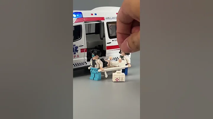 Emergency Ambulance Van #viral #diecast #shorts