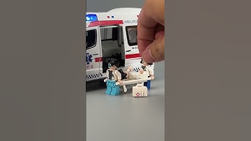 Emergency Ambulance Van #viral #diecast #shorts
