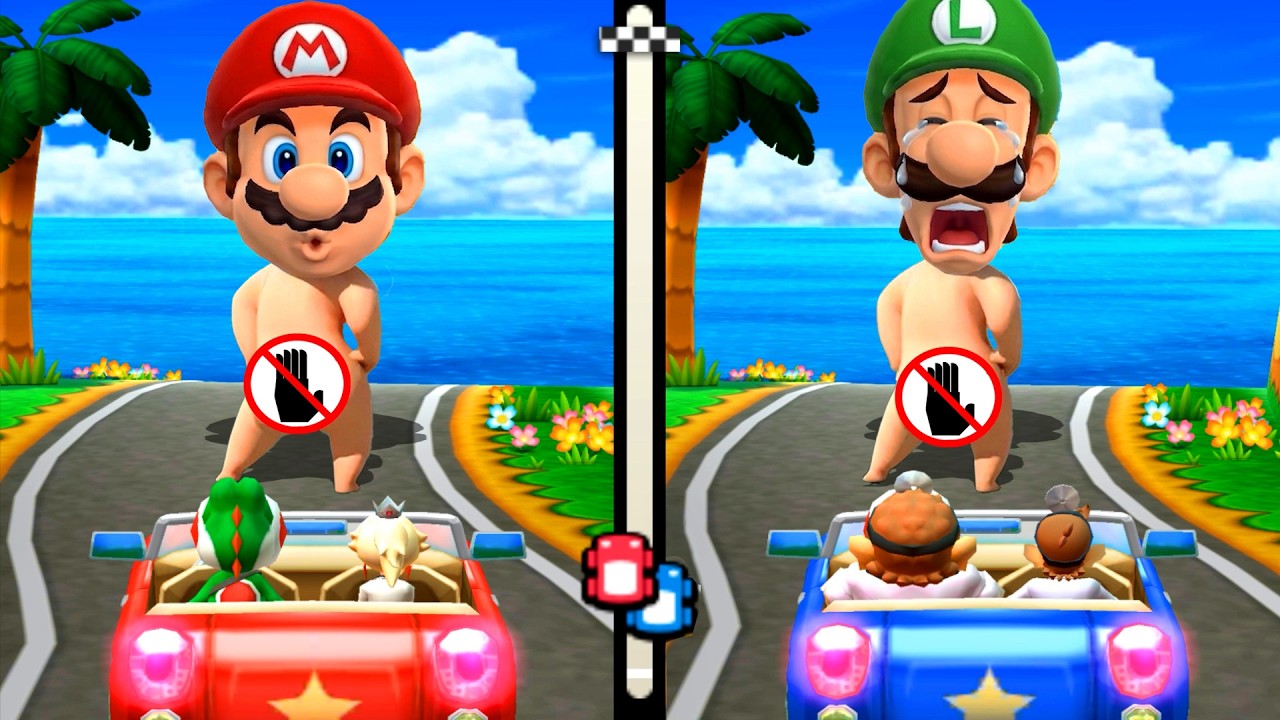 マリオパーティシリーズ】2vs2 全ミニゲームドクターヨッシー