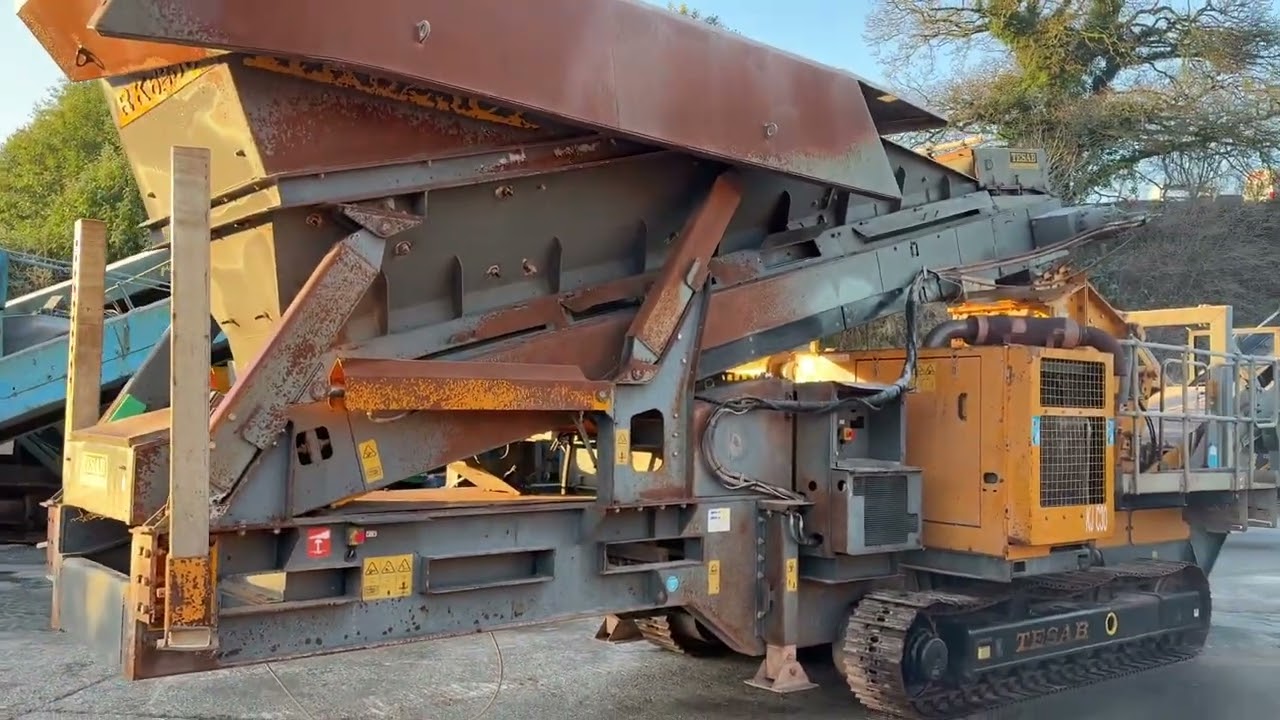 Tesab RK623CT Impact Crusher For Sale - YouTube