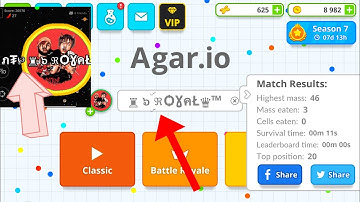 How to get these names in Agar.io | Tutorial video