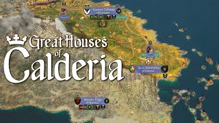 Getting Started in Great Houses of Calderia - Production and Diplomacy Tutorial