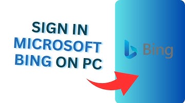 How to Sign in Microsoft Bing on Pc |  Bing Login Tutorial