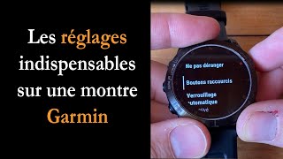 Prise en main : les réglages indispensables sur une montre GPS Garmin screenshot 3