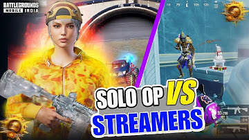 This PRO Streamer Called Me Hacker 😱 1v4 Clutches in Conqueror Lobby | BGMI & PUBG