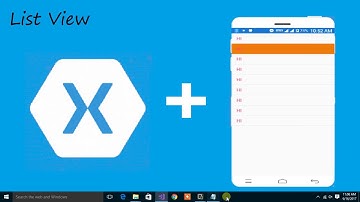 How To List View In Xamarin Forms Tutorial 3