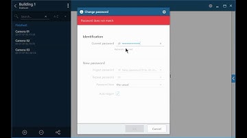 Bosch Security - Project Assistant software - Step 1b: Modify project
