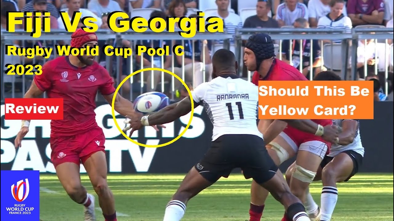 Rugby World Cup Review Fiji Vs Georgia Pool C 2023