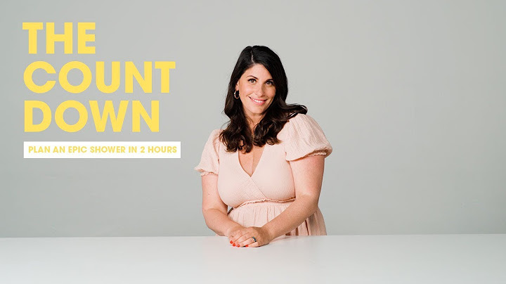 How to Plan a Bridal Shower in 2 Hours | The Countdown with Erica Domesek