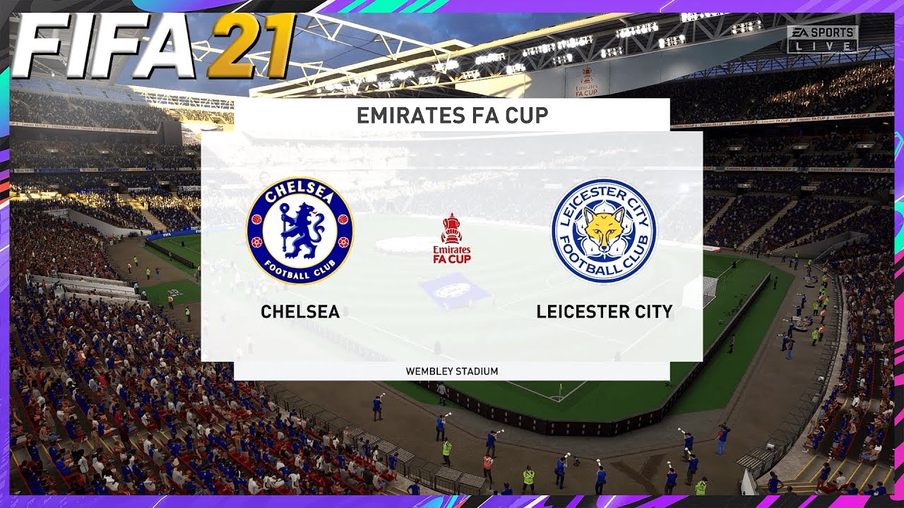 FIFA 21 | Chelsea vs. Leicester City | The FA Cup | at Wembley Stadium