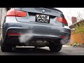 BMW 335i Cold Start Comparisons | M Performance VS AWE Tuning VS VRSF