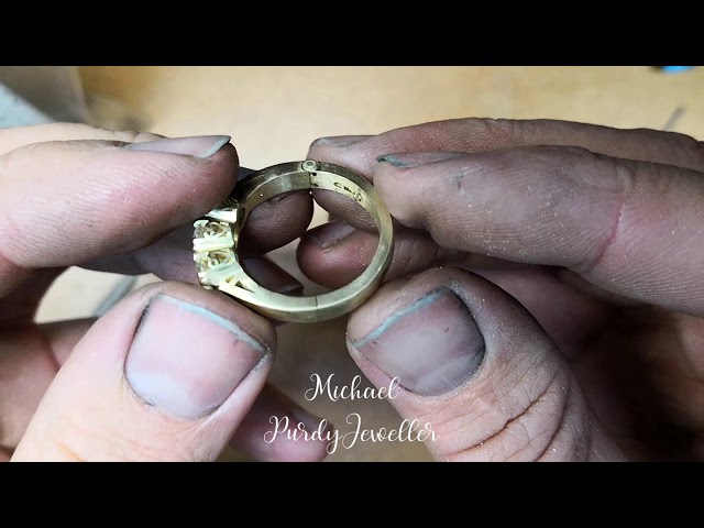 Arthrtic Fingers…See our Hinged Reloved Ring we made for our lovely cu... |  TikTok