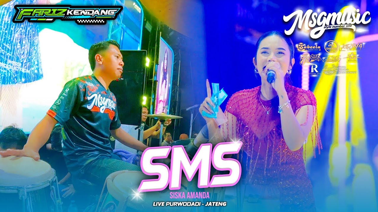 SMS vyp tik tok  // SISKA AMANDA ASYIK BANGET cover faris kendang