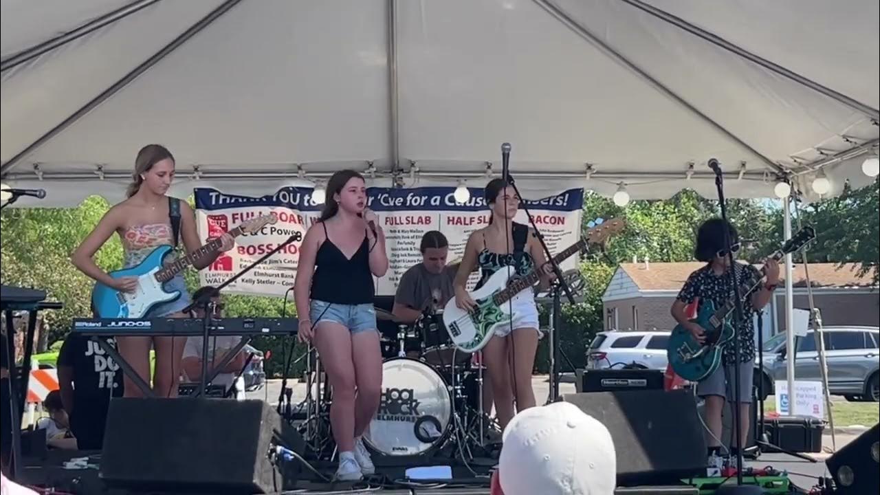 SCHOOL OF ROCK ELMHURST LIVE AT CUE FOR A CAUSE YouTube